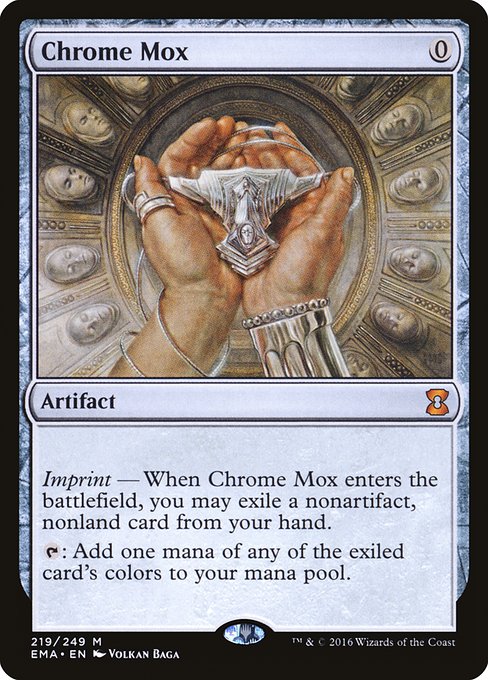 【Foil】【EN】金属モックス/Chrome Mox [EMA] 茶M No.219