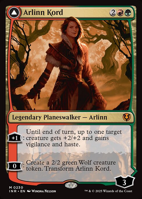 【Foil】【EN】Arlinn Kord // Arlinn, Embraced by the Moon [INR] 金M No.230