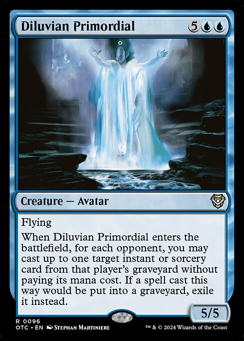 【EN】氾濫の始源体/Diluvian Primordial [OTC] 青R No.96