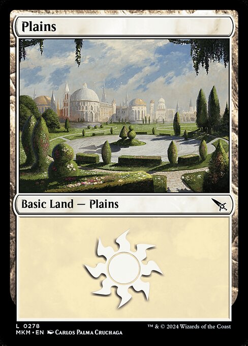 【Foil】【EN】Plains [MKM] 無C No.278