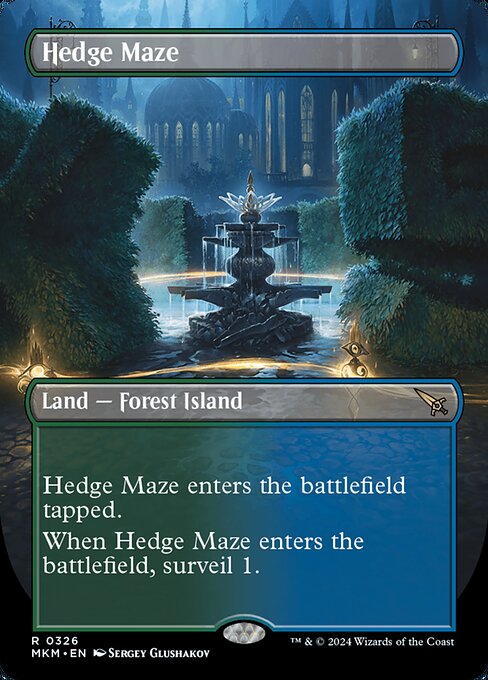 【EN】迷路庭園/Hedge Maze [MKM] 無R No.326