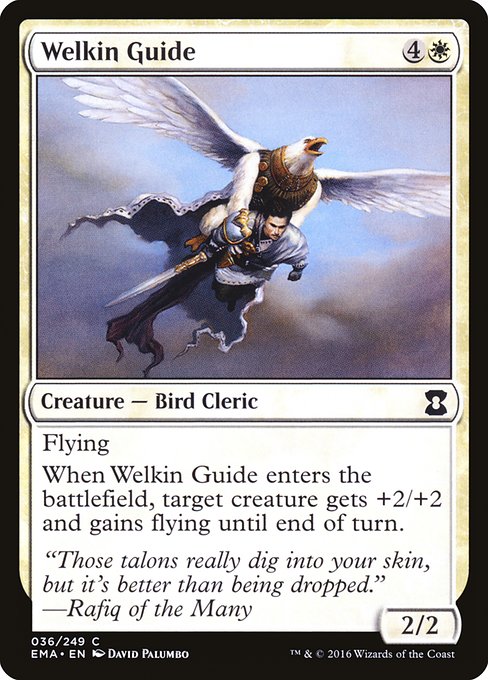 【Foil】【EN】天空の先達/Welkin Guide [EMA] 白C No.36