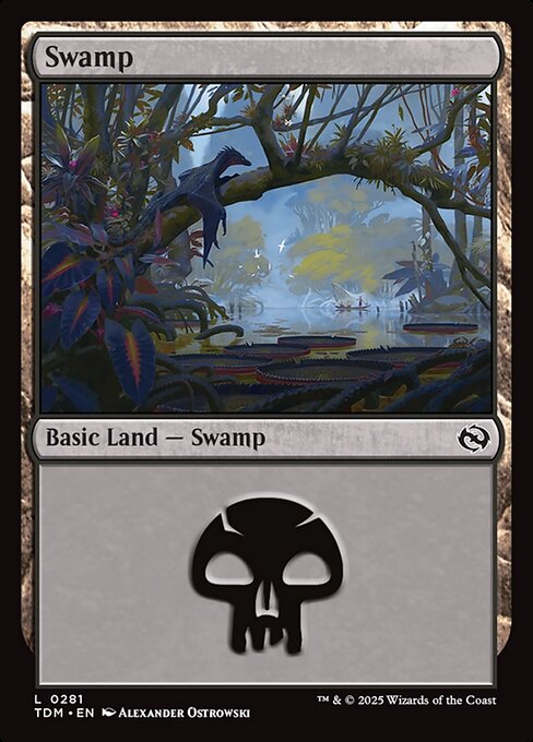 【EN】沼/Swamp [TDM] 土地C No.281