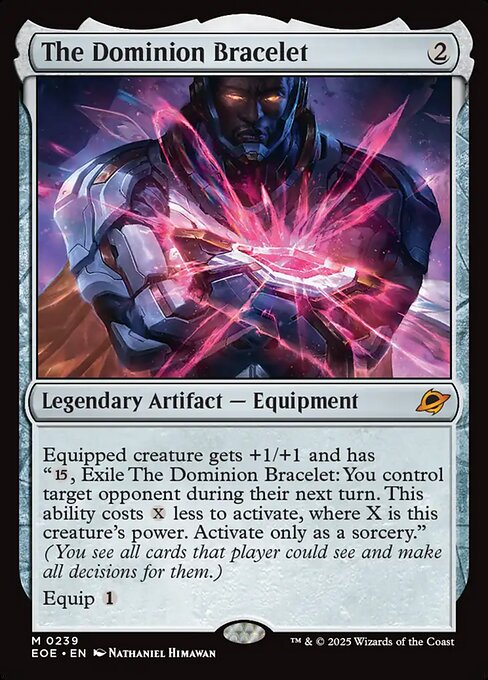 【Foil】【EN】統制の腕輪/The Dominion Bracelet [EOE] 茶M No.239
