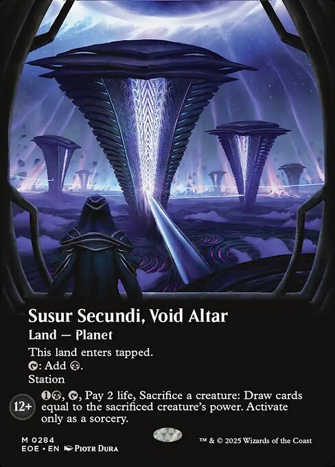【ボーダレス】【EN】ヴォイドの祭壇、ススール・セクンディ/Susur Secundi, Void Altar [EOE] 土地M No.284