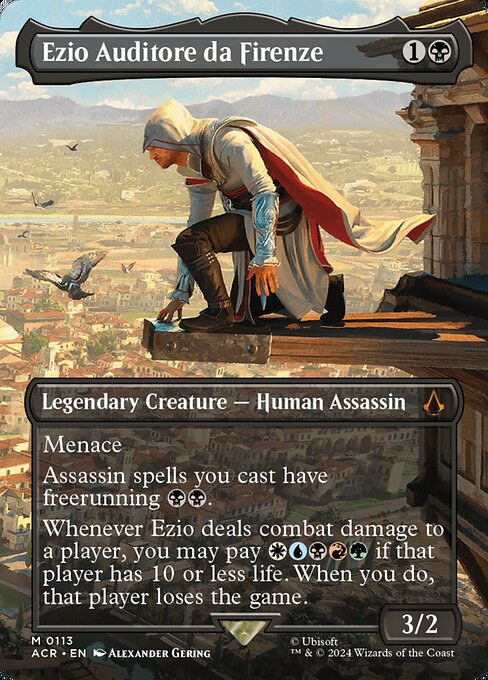 【EN】エツィオ・アウディトーレ・ダ・フィレンツェ/Ezio Auditore da Firenze [ACR] 黒M No.113