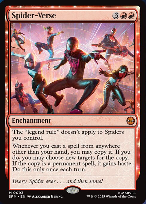 【Foil】【EN】スパイダー・バース/Spider-Verse [SPM] 赤M No.93