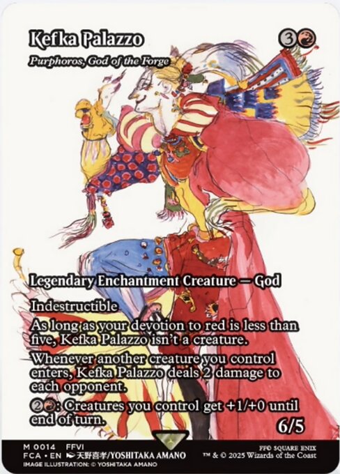 【ショーケース】【EN】鍛冶の神、パーフォロス/Purphoros, God of the Forge [FCA] 赤M No.14