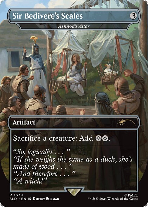 【フルアート】【Foil】【EN】アシュノッドの供犠台/Ashnod's Altar [SLD] 茶R No.1679