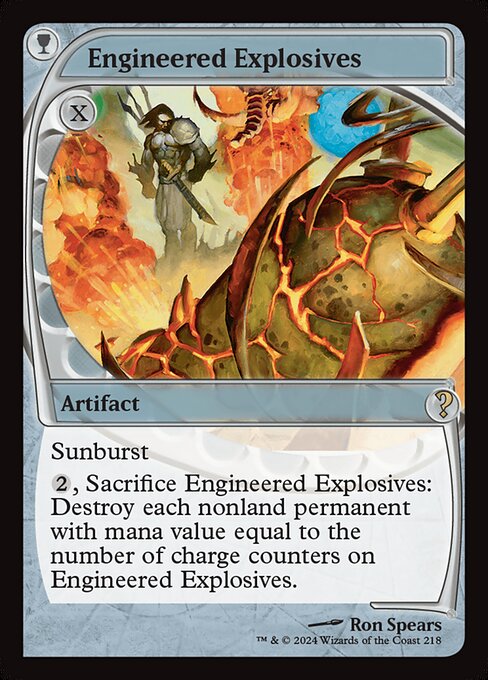 【Foil】【EN】仕組まれた爆薬/Engineered Explosives [MB2] 茶R No.218