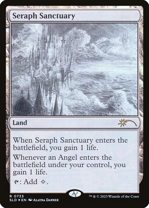 【Foil】【EN】熾天使の聖域/Seraph Sanctuary [SLD] 無R No.733