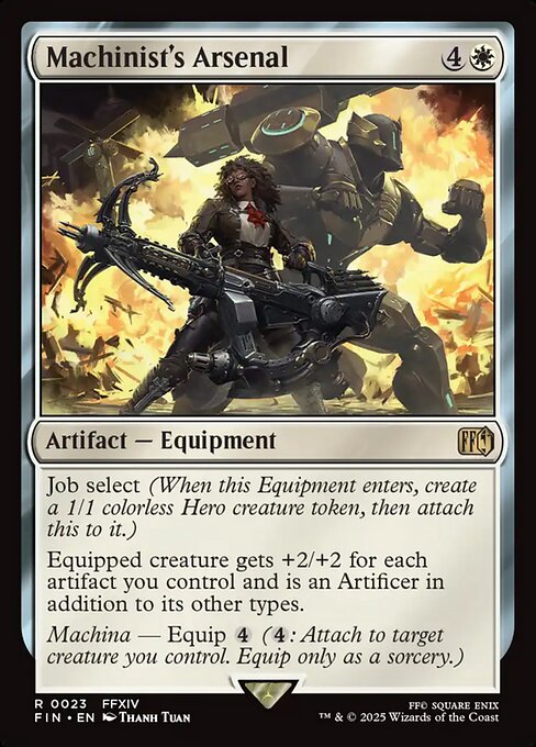 【EN】「機工士」の装備/Machinist's Arsenal [FIN] 白R No.23