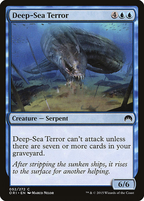 【EN】深海の恐怖/Deep-Sea Terror [ORI] 青C No.52