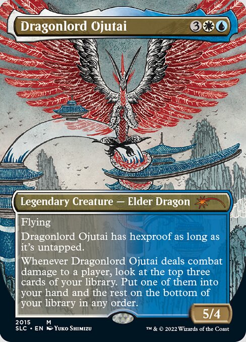 【EN】龍王オジュタイ/Dragonlord Ojutai [SLC] 金M No.2015