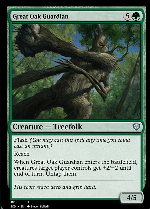 【EN】大樫の守護者/Great Oak Guardian [SCD] 緑U No.186