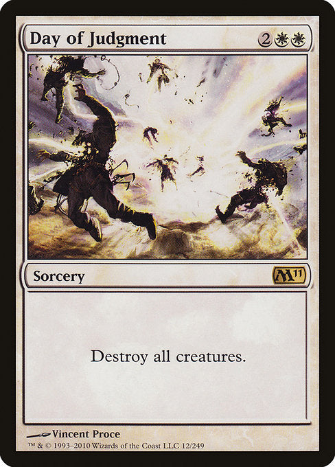 【Foil】【EN】審判の日/Day of Judgment [M11] 白R No.12