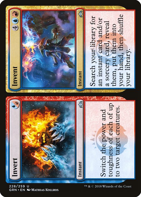 【Foil】【EN】Invert // Invent [GRN] 分+混U No.228