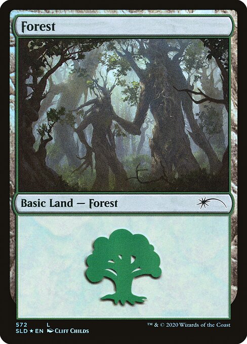 【Foil】【EN】Forest [SLD] 無C No.572