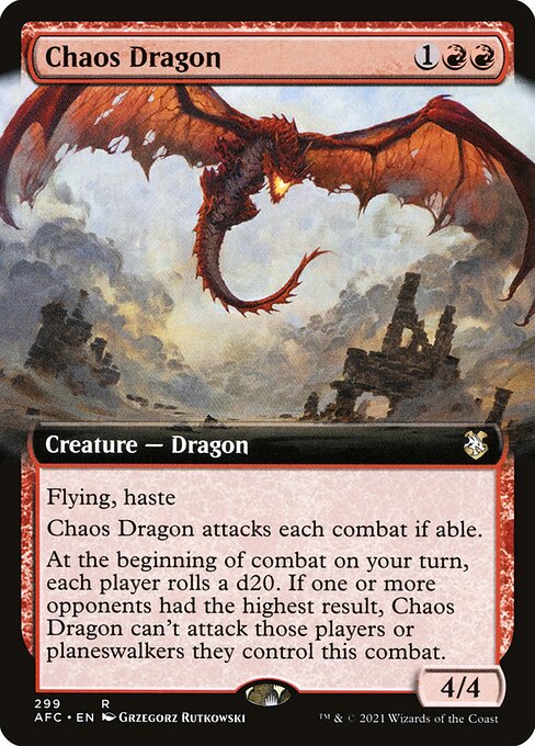 【EN】混沌のドラゴン/Chaos Dragon [AFC] 赤R No.299