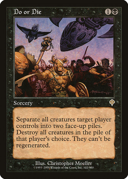 【Foil】【EN】Do or Die [INV] 黒R No.102