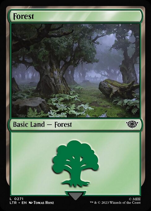 【Foil】【EN】森/Forest [LTR] 無C No.271