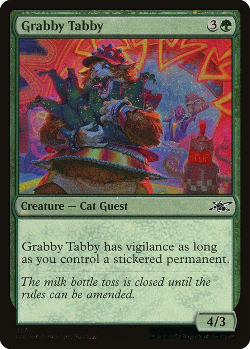 【EN】Grabby Tabby [UNF] 緑C No.426