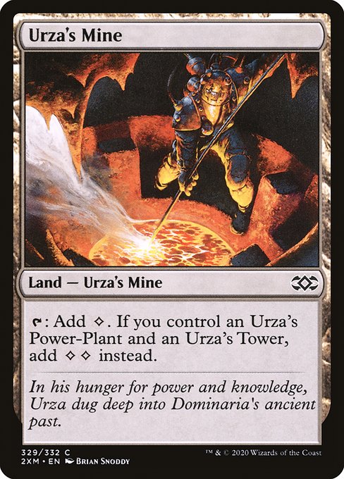 【Foil】【EN】ウルザの鉱山/Urza's Mine [2XM] 無C No.329