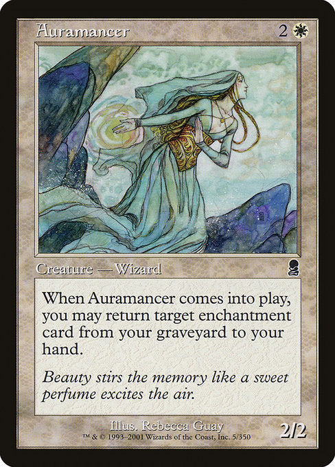 【Foil】【EN】オーラ術師/Auramancer [ODY] 白C No.5