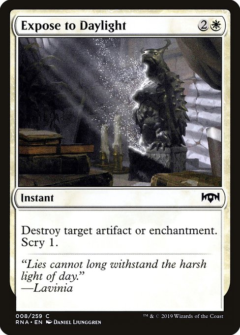 【Foil】【EN】日晒し/Expose to Daylight [RNA] 白C No.8