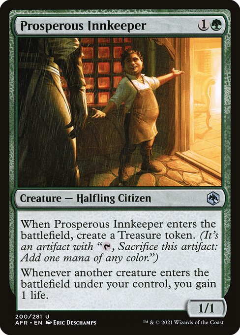 【EN】裕福な亭主/Prosperous Innkeeper [AFR] 緑U No.200