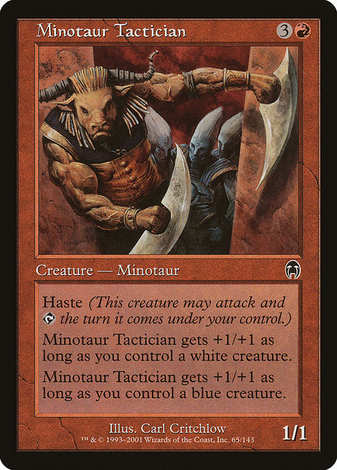 【EN】ミノタウルスの戦術家/Minotaur Tactician [APC] 赤C No.65