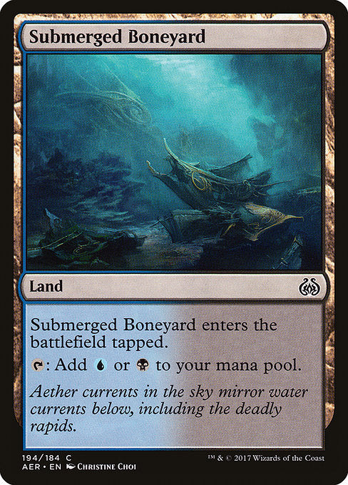 【EN】水没した骨塚/Submerged Boneyard [AER] 無C No.194