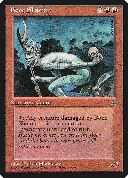 【EN】Bone Shaman [ICE] 赤C No.176
