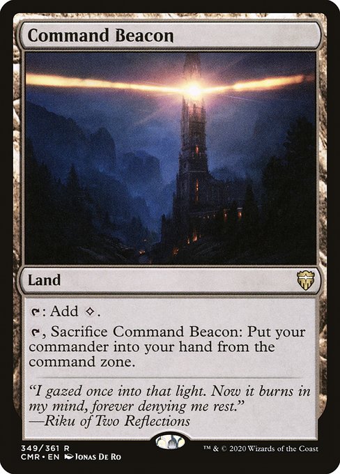 【Foil】【EN】統率の灯台/Command Beacon [CMR] 無R No.349