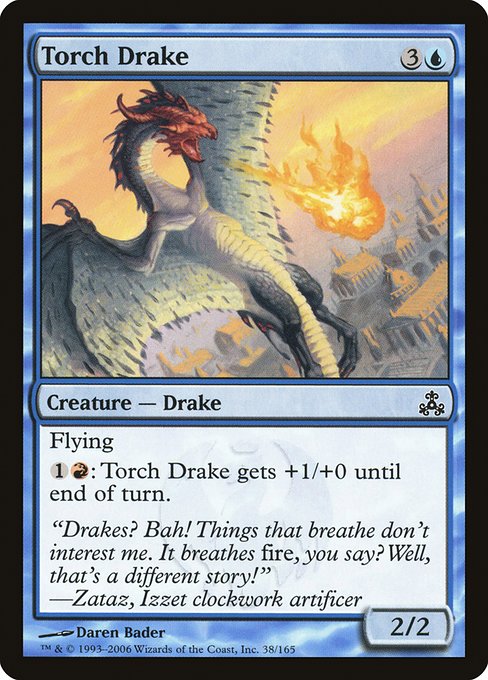 【EN】松明ドレイク/Torch Drake [GPT] 青C No.38