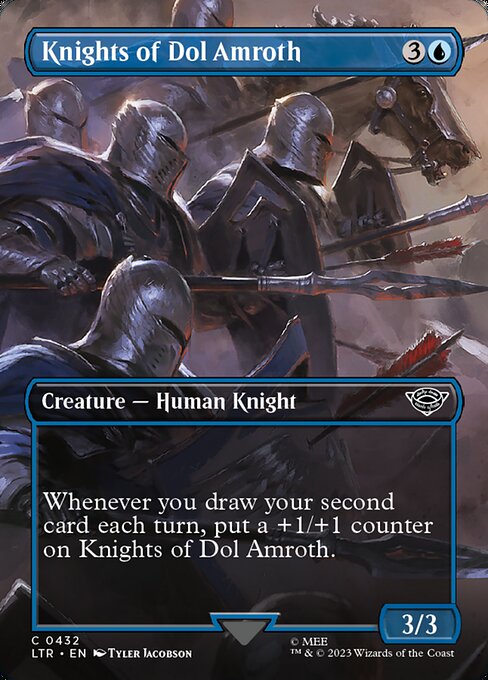 【EN】ドル・アムロスの騎士/Knights of Dol Amroth [LTR] 青C No.432