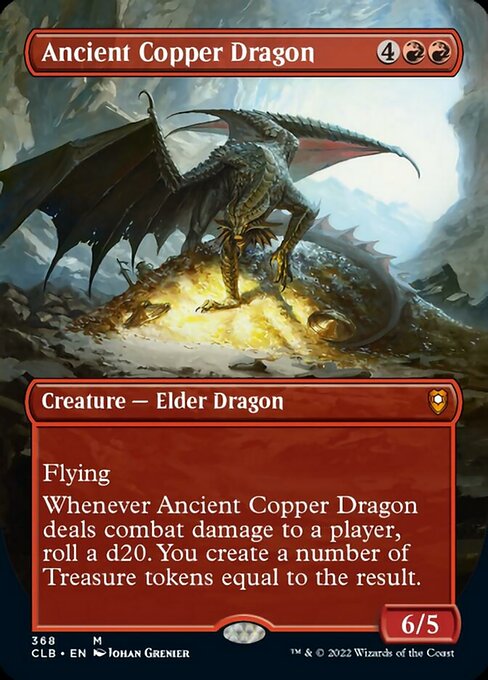 【EN】エインシャント・カッパー・ドラゴン/Ancient Copper Dragon [CLB] 赤M No.368