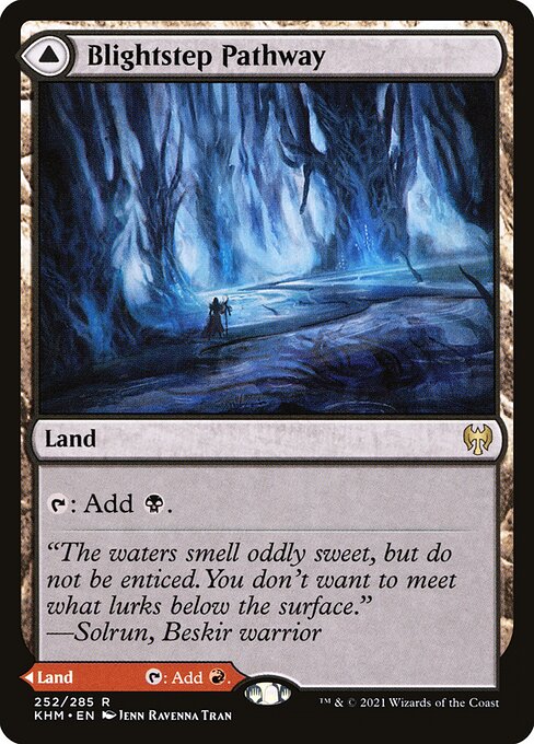 【Foil】【EN】Blightstep Pathway // Searstep Pathway [KHM] 混R No.252