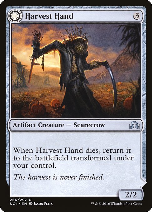 【Foil】【EN】Harvest Hand // Scrounged Scythe [SOI] 混U No.256