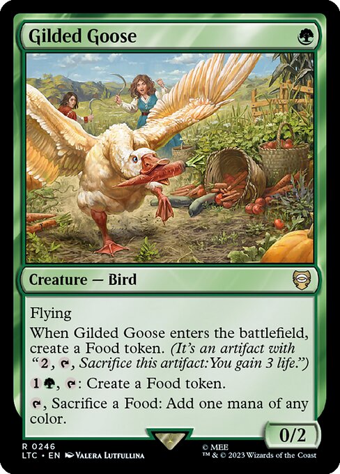 【EN】金のガチョウ/Gilded Goose [LTC] 緑R No.246