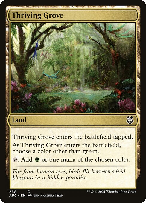 【EN】興隆する木立/Thriving Grove [AFC] 無C No.268