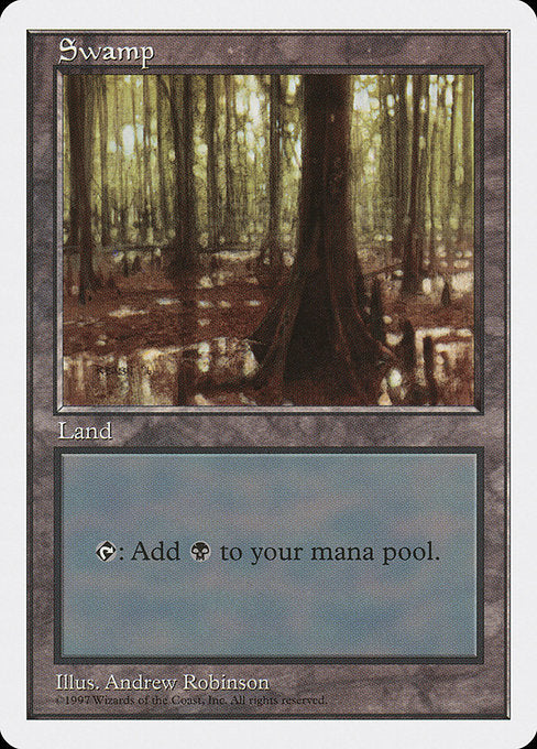 【EN】沼/Swamp [5ED] 無C No.439