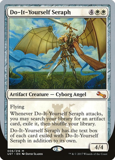 【Foil】【EN】Do-It-Yourself Seraph [UST] 茶M No.6