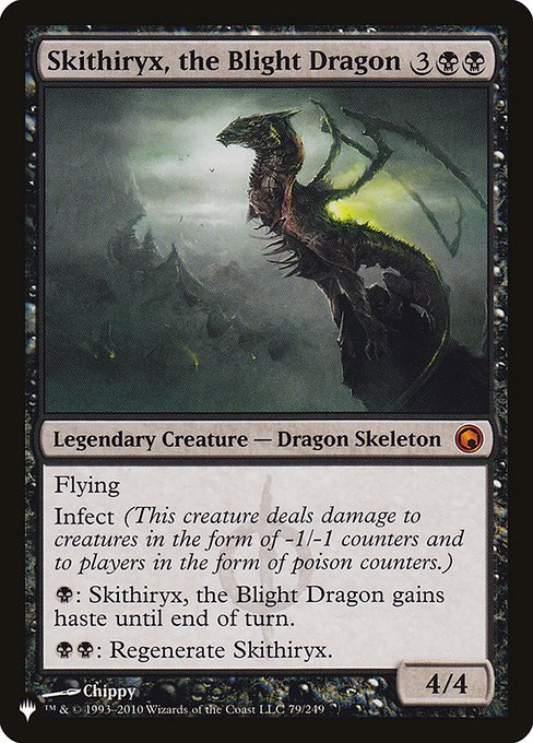 【EN】荒廃のドラゴン、スキジリクス/Skithiryx, the Blight Dragon [PLIST] 黒M No.113