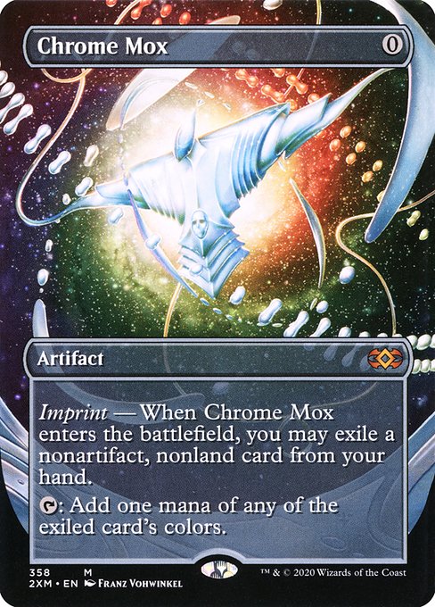 【ボーダレス】【Foil】【EN】金属モックス/Chrome Mox [2XM] 茶M No.358