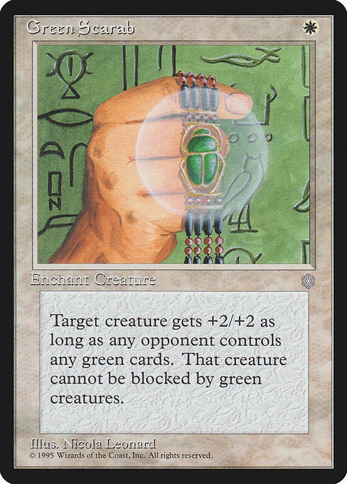 【EN】Green Scarab [ICE] 白U No.28