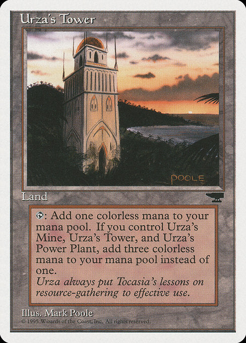 【EN】ウルザの塔/Urza's Tower [CHR] 無U No.116d