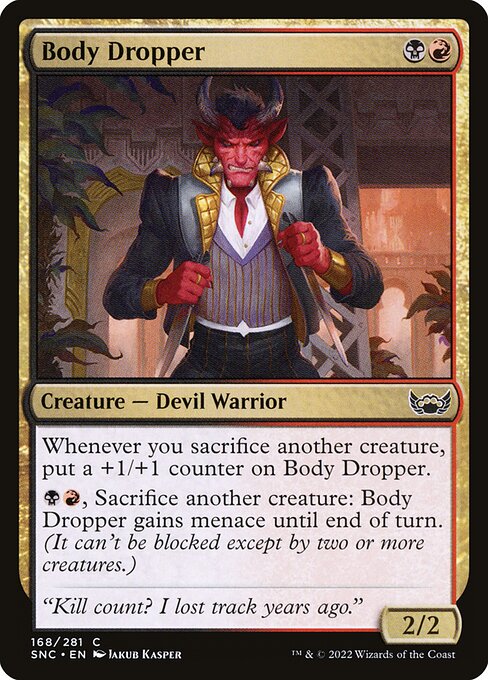 【Foil】【EN】殺人魔/Body Dropper [SNC] 金C No.168