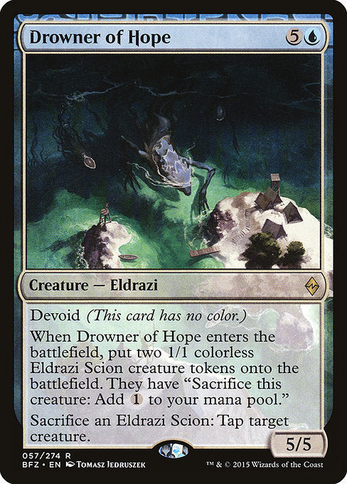 【EN】希望を溺れさせるもの/Drowner of Hope [BFZ] 無R No.57