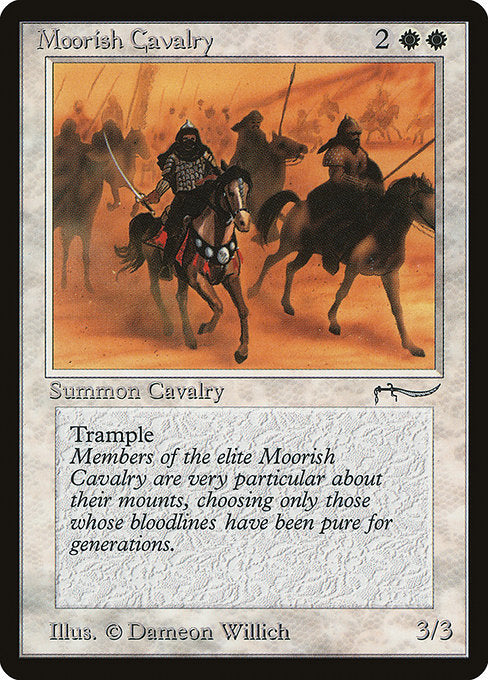 【EN】ムーア人の騎兵/Moorish Cavalry [ARN] 白C No.7†